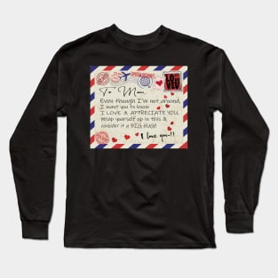 A Letter to Mom Long Sleeve T-Shirt